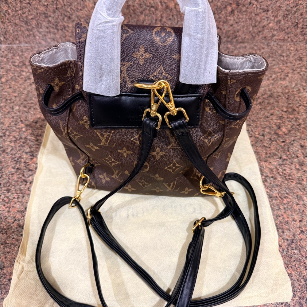 Brown Monogram Backpack - image 2